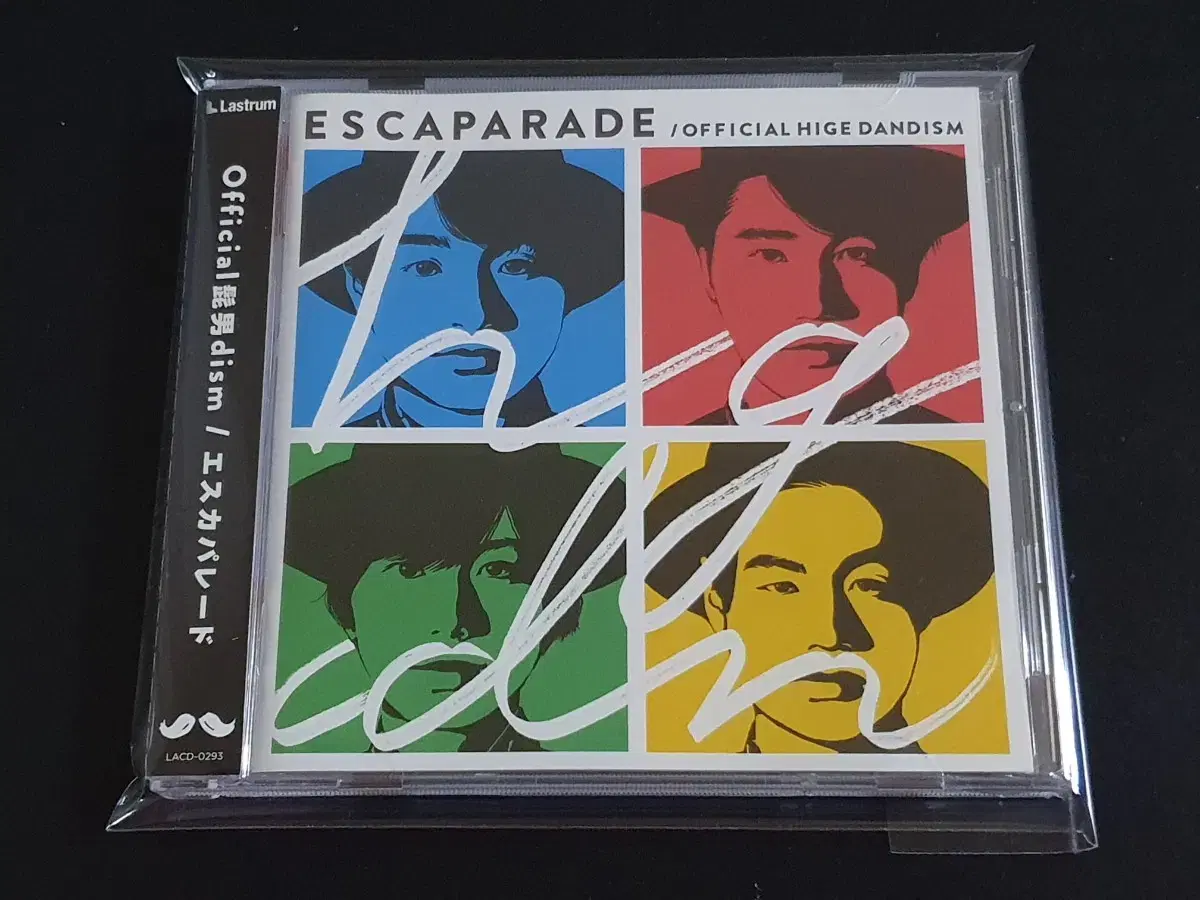 오피셜히게단디즘 1집 앨범 ESCAPADE 메이저 데뷔 음반